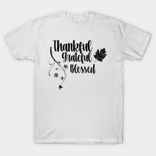 thankful greatful blessed T-Shirt